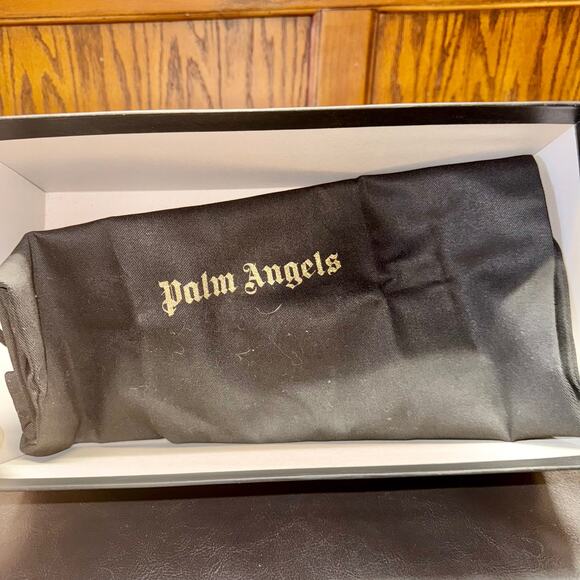 Palm Angels Men's Multicolor Low Top Canvas Scarpa Flame Shoes - Size 41 NWOT - Picture 11 of 12